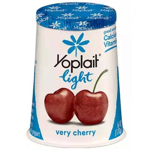 Yoplait Light Fat Free Yogurt, Very Cherry