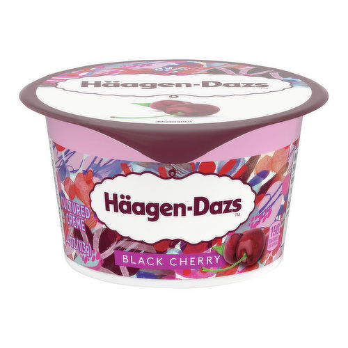 Haagen-Dazs Cultured Creme Black Cherry