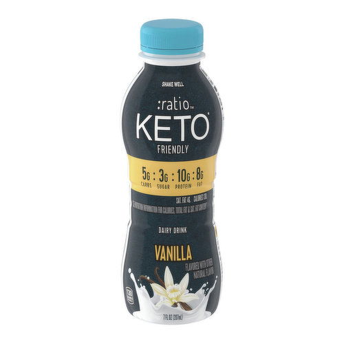 Ratio Keto Drink Vanilla