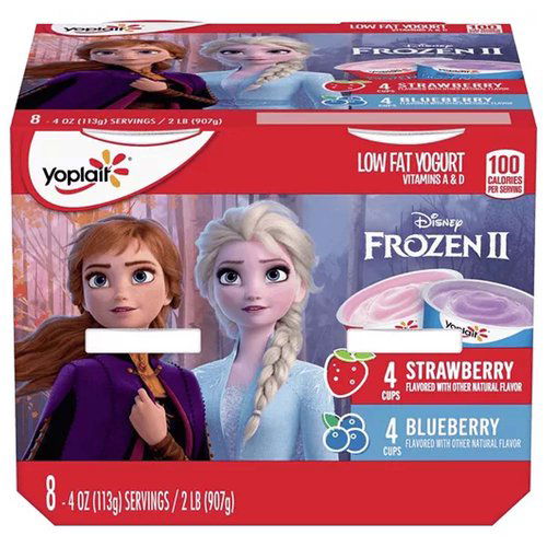 Yoplait Kid Yogurt, Blueberry, Strawberry