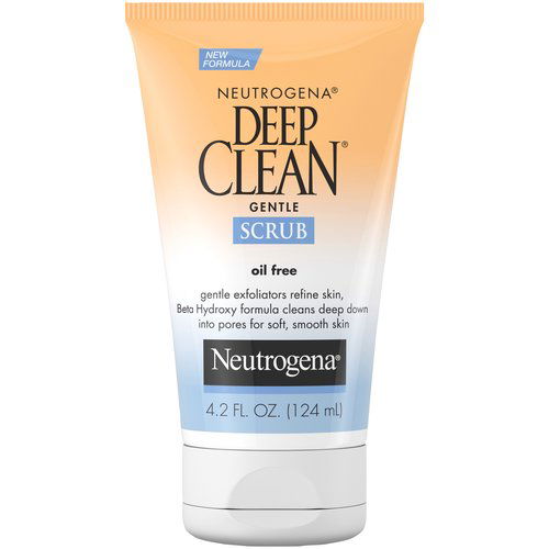 Neutrogena Deep Clean Gentle Facial Scrub, Oil free