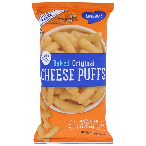 Barbara's Cheese Puffs, Baked