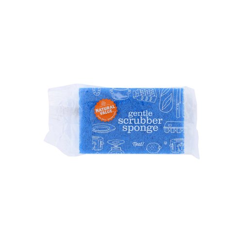 Natural Value Gentle Scrubber Sponge