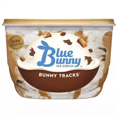 Blue Bunny Ice Cream, Sign-Bunny Tracks