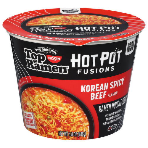 Top Ramen Hot Pot Fusions Korean Spicy Beef