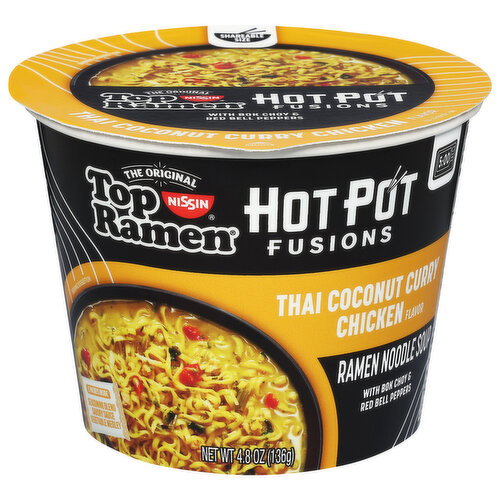 Top Ramen Hot Pot Fusion Thai Coconut Chicken Curry
