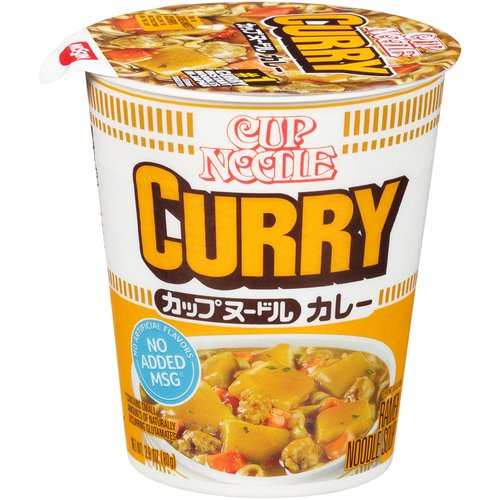 Nissin Cup Ramen Noodle Soup, Curry