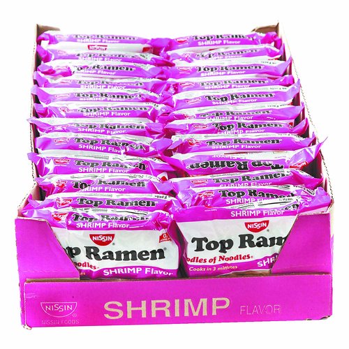 Nissin Top Ramen, Shrimp (Pack of 24)