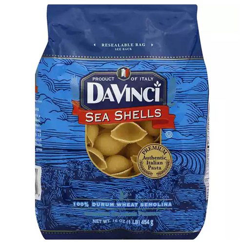 DaVinci Pasta, Sea Shells
