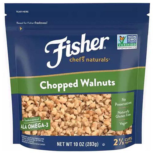 Fisher Chef's Naturals Chopped Walnuts