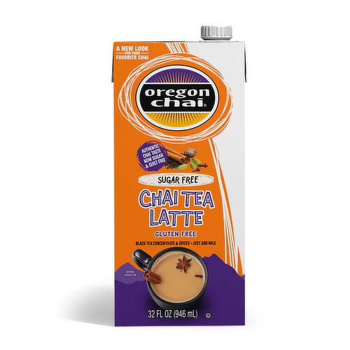 Oregon Chai Tea Latte, Sugar Free