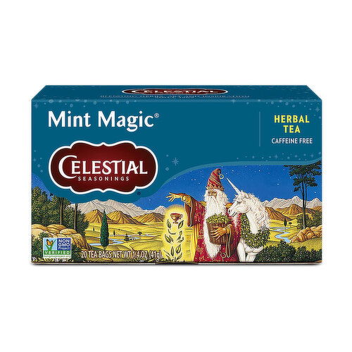 Celestial Seasonings Herbal Tea - Mint Magic - 20 Bags