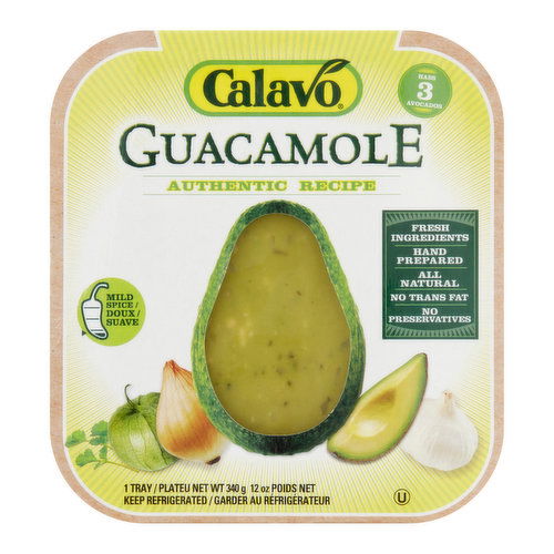 Calavo Authentic Recipe Mild Spice Guacamole