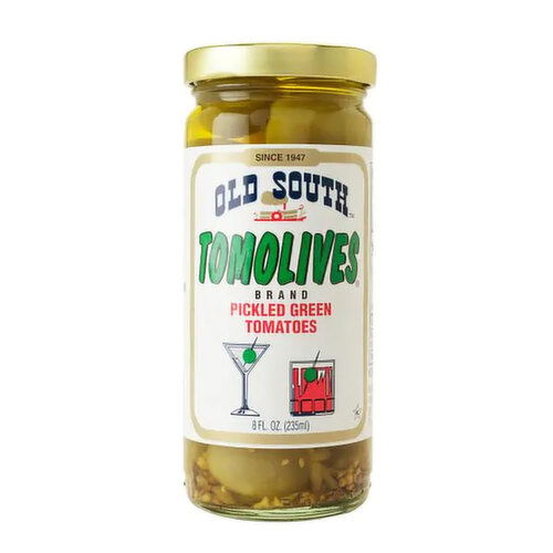 Old South Tomolives Pickled Green Tomatoes