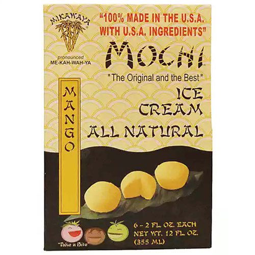 Mikawaya Mochi Ice Cream, Mango