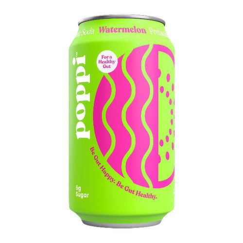 Poppi Prebiotic Soda Watermelon