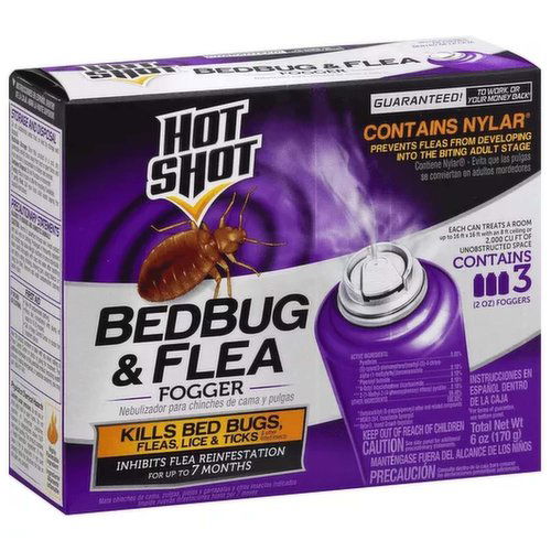 Hot Shot Bedbug & Flea Defogr