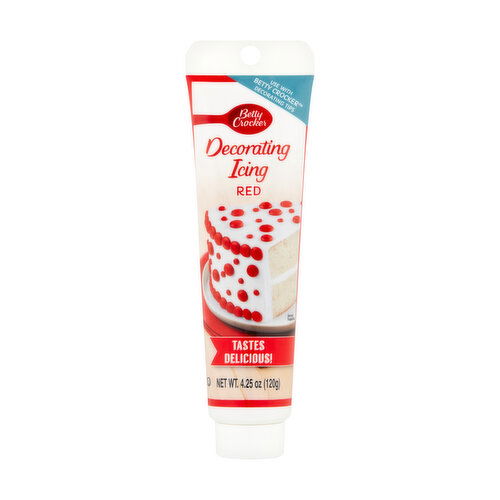 Betty Crocker Tube Icing Red