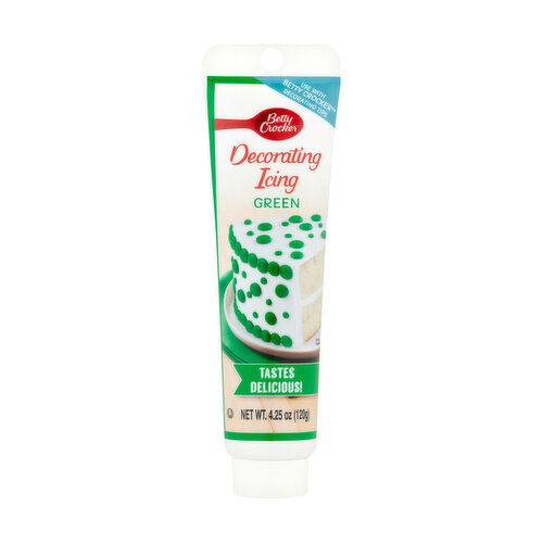 Betty Crocker Tube Icing Green