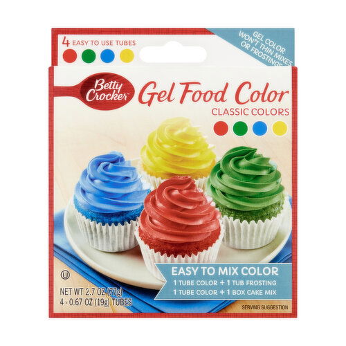 Betty Crocker Classic Gel Food Color