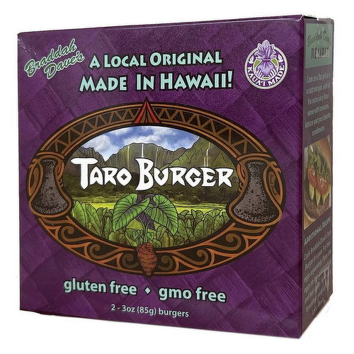 Braddah Dave's Taro Burger