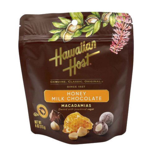 Hawaiian Host Paradise Collection Honey Milk Chocolate