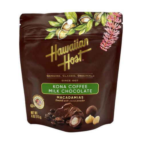 Hawaiian Host Paradise Collection Coffee Milk Chocolate