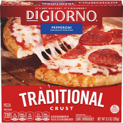 Digiorno Pepperoni Traditional Crust Frozen Pizza