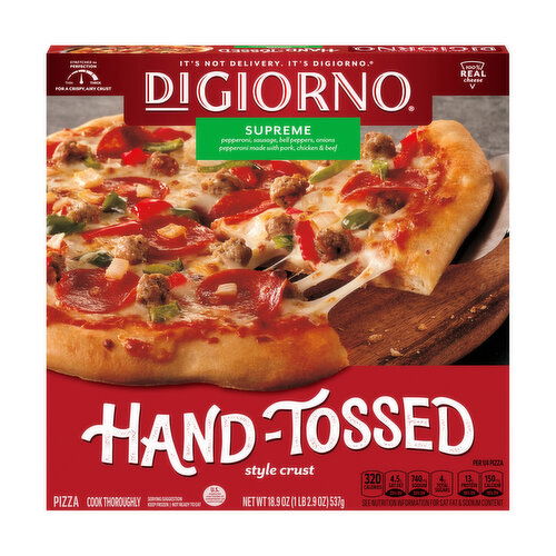 DiGiorno Supreme Hand-Tossed Style Crust Pizza