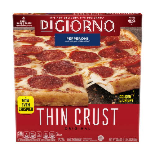 DiGiorno Original Pepperoni Thin Crust Pizza