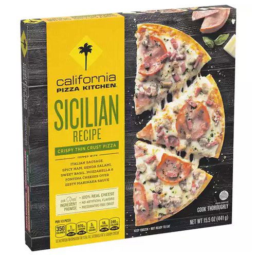 California Pizza Kitchen Sicilian Crispy Thin Pizza