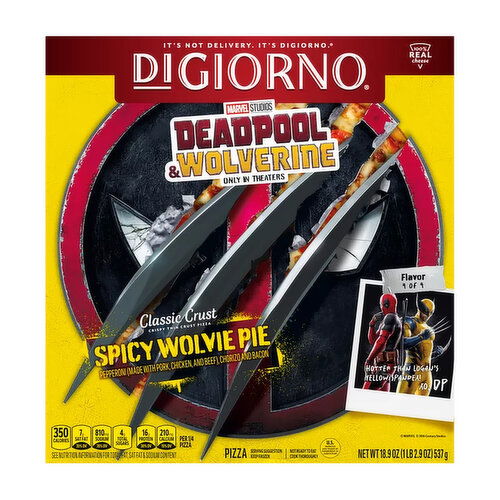 Digiorno Deadpool Spicy Wolvie Pizza