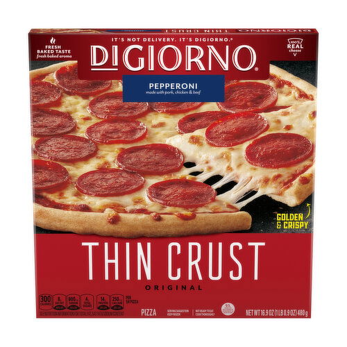 DiGiorno Pepperoni Thin Crust Original Pizza