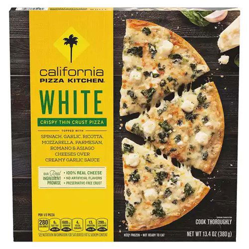 California Pizza Kitchen Thin Crust Pizza, White