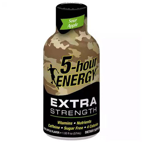 5-Hour Energy Shot, Extra Strength, Sour Apple