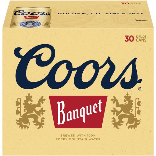 Coors Beer,Cans (Pack of 30)