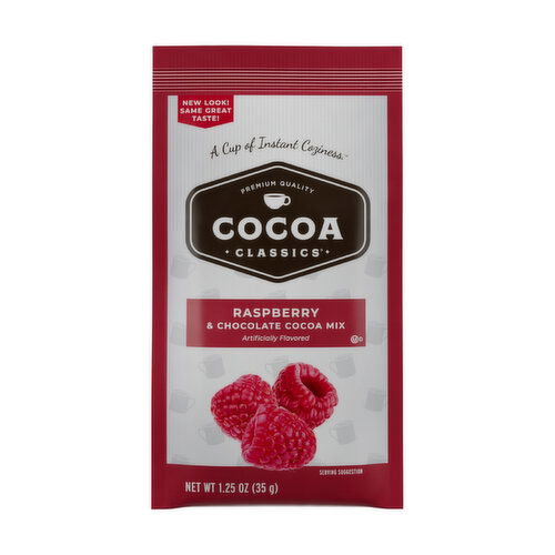 Cocoa Classics Raspberry & Chocolate Cocoa Mix