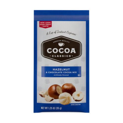 Cocoa Classics Hazelnut & Chocolate Cocoa Mix