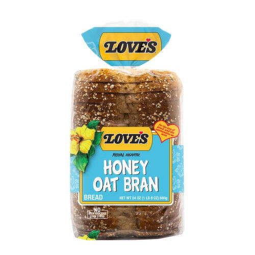 Love's Royal Hearth Honey Oat Bran Bread