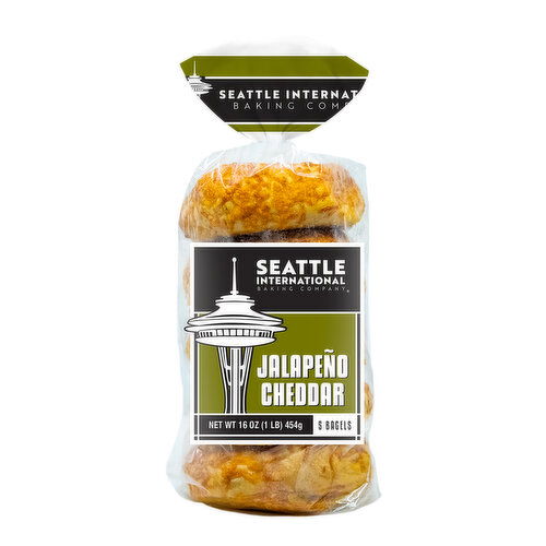 Seattle International  Jalapeno Bagels