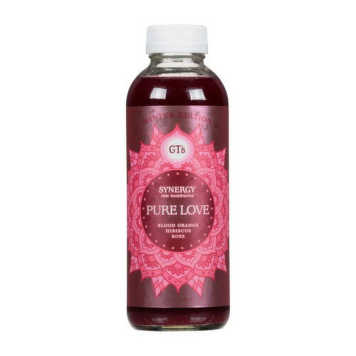 GT's Synergy Spring Edition Bloom Raw Kombucha
