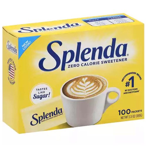 Splenda Zero Calorie Sweetener Packets