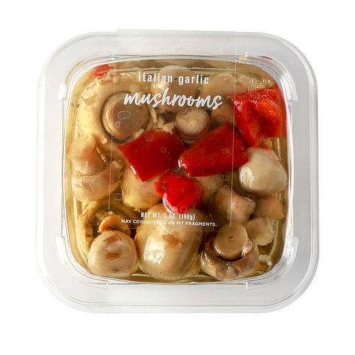 Italian Garlic Mushrooms Oil