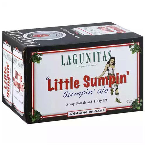 Lagunitas Little Sumpin, Cans (Pack of 6)