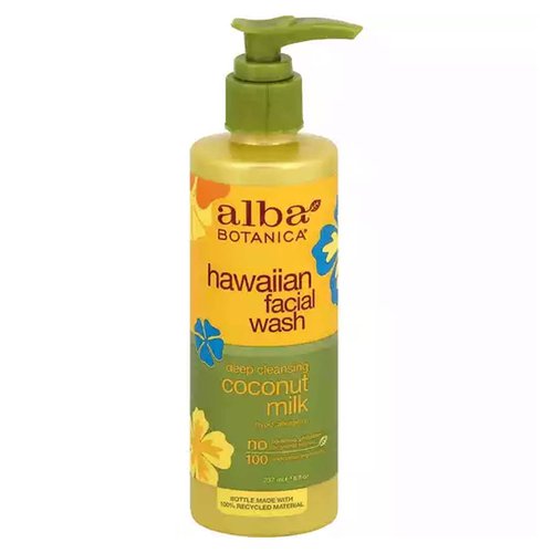 Alba Botanica Hawaiian Deep Cleansing Coconut Milk Facial Wash