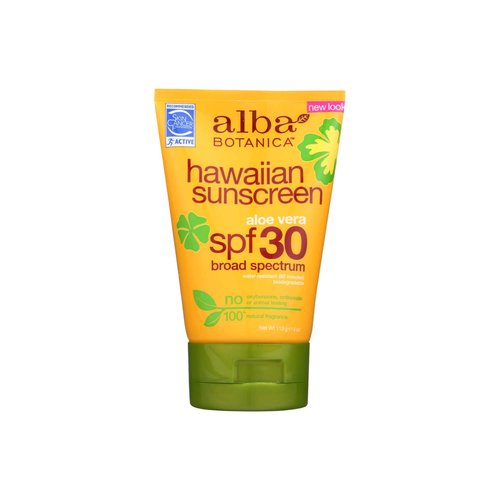 Alba Botanica Hawaiian Sunscreen Soothing Aloe Vera Spf 30