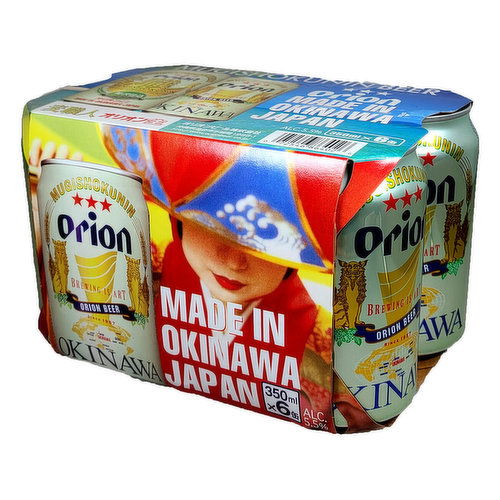 Orion Mugi Shokunin Beer (6-pack)