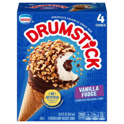 Drumstick Vanilla Fudge