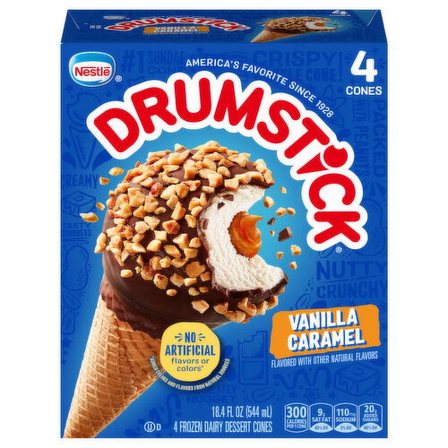 Drumstick Vanilla Caramel