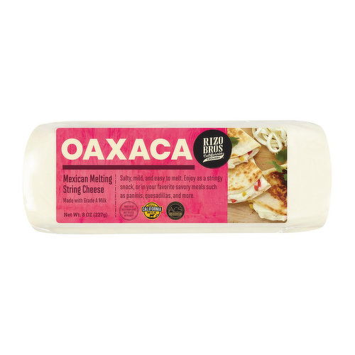 Rizo Bros Oaxaca Mexican Melting String Cheese